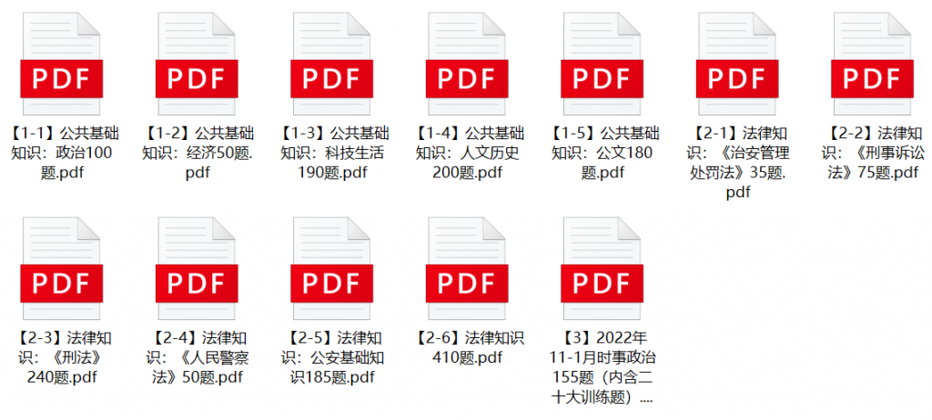 图片[1]-2022年商丘市辅警和看护队员招聘笔试题库-公考题库
