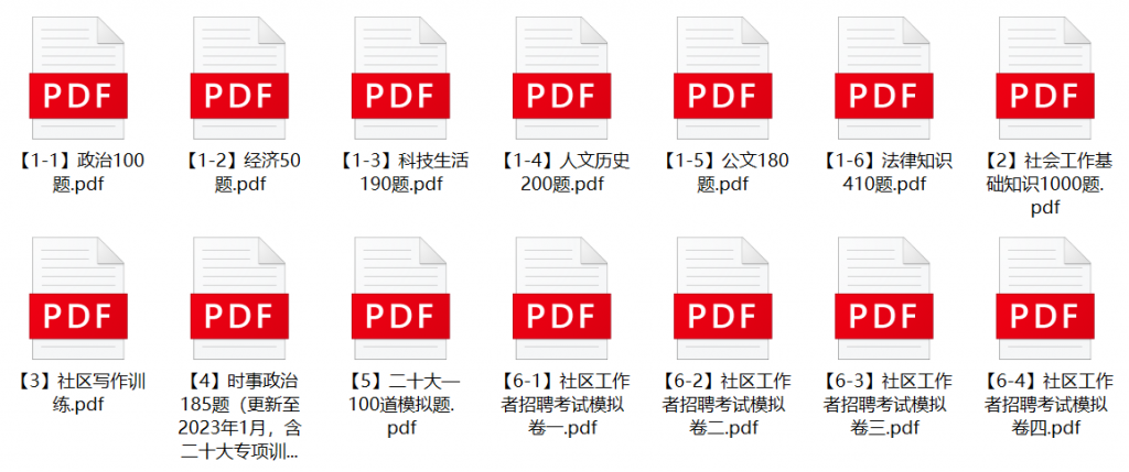 图片[1]-2023年山东威海荣成市社区工作人员招聘笔试题库-公考题库