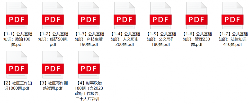 图片[1]-2023年泰安新泰市社区工作者招录招聘笔试题库-公考题库